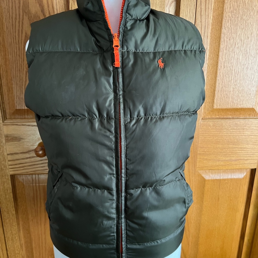 Ralph Lauren reversible puffer vest